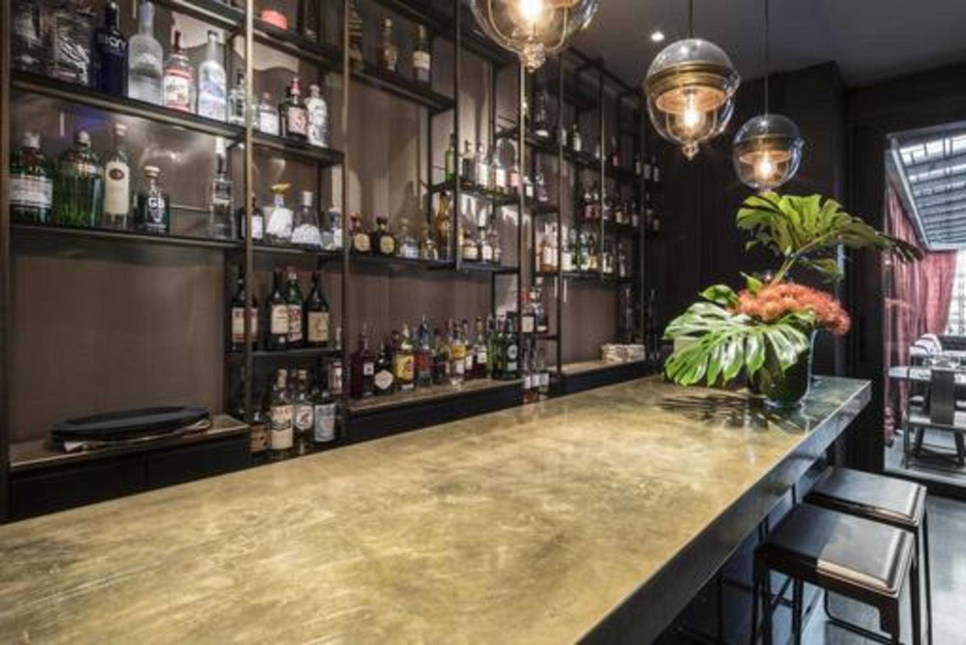 米兰 五十旅馆酒店 外观 照片 The bar at the 2018 edition of the London Design Festival